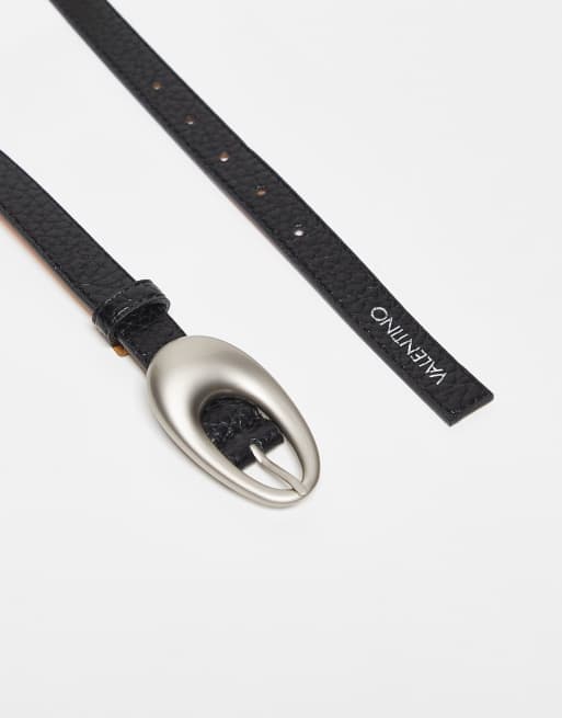 Valentino - Willowy Re - Riem met gesmolten gesp in zwart, 3 van 3