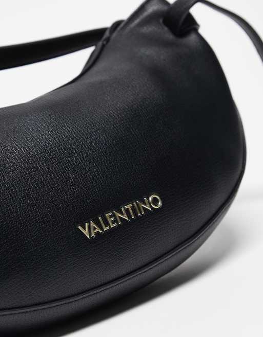 Valentino – Win Re – Czarna torebka na ramię z ozdobnym węzłem, 3 z 3