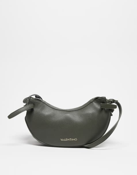 Valentino Win Re knot detail shoulder bag in green - LGREEN - view 1
