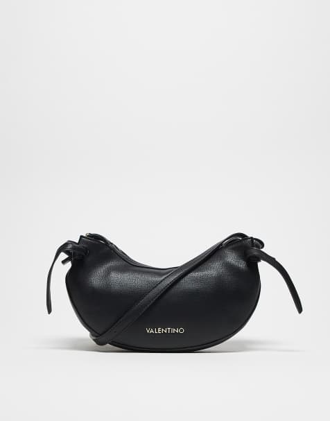 Valentino – Win Re – Schultertasche in Schwarz mit Knotendetail - view 1