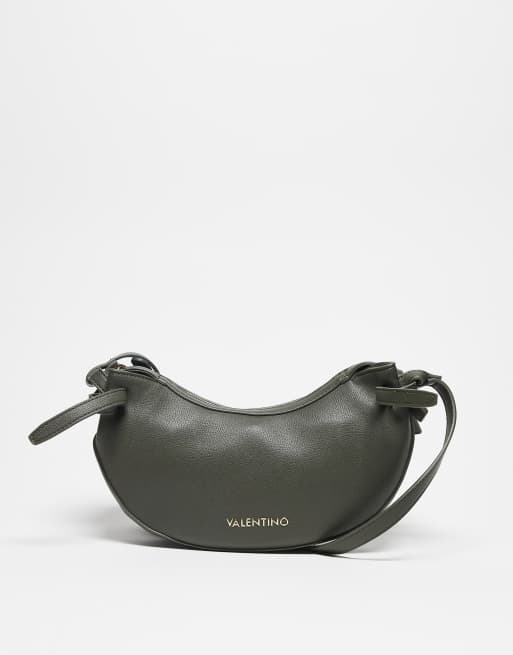 Valentino – Win Re – Zielona torba na ramię z supełkami