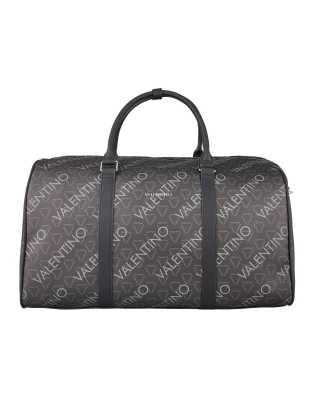 Valentino Zefir all over print duffle bag in black