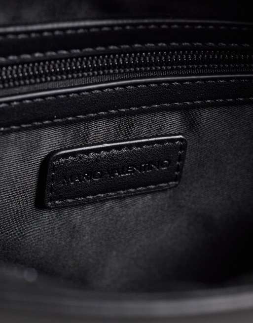 Valentino - Zefir - Pochette nera e grigia con logo, 2 di 4