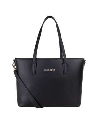 Valentino Bags Valentino Zero RE shopper tote bag with crossbody strap in black