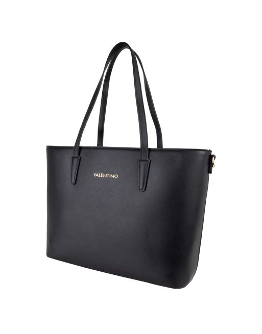 Valentino Zero RE shopper tote bag with crossbody strap in black, 4 of 4