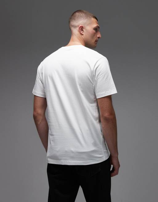 Vans 2-pack regular fit t-shirts in white, 3 of 5