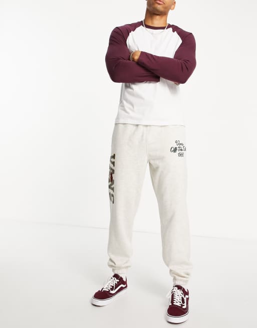 Vans 66 Champs Fleece sweatpants co-ord in gray