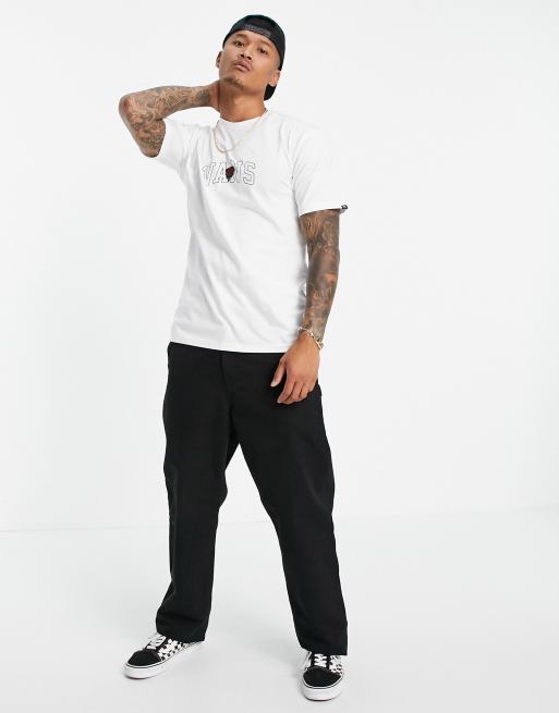 Vans 66 Champs t-shirt in white