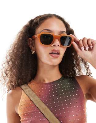 Vans - 66 - Sonnenbrille in Braun und Hellbraun