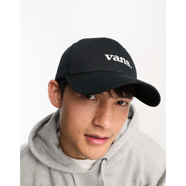 Vans 66 structured jockey cap in black | ASOS