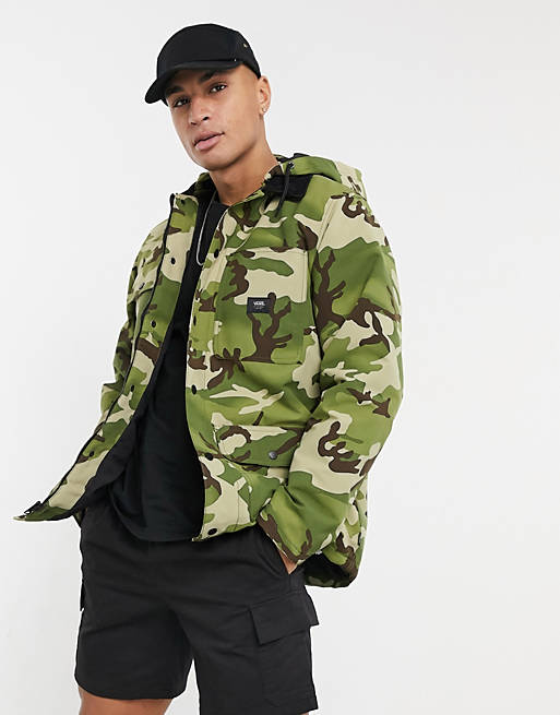 Vans 66 Supply Drill Chore MTE jacket in camo