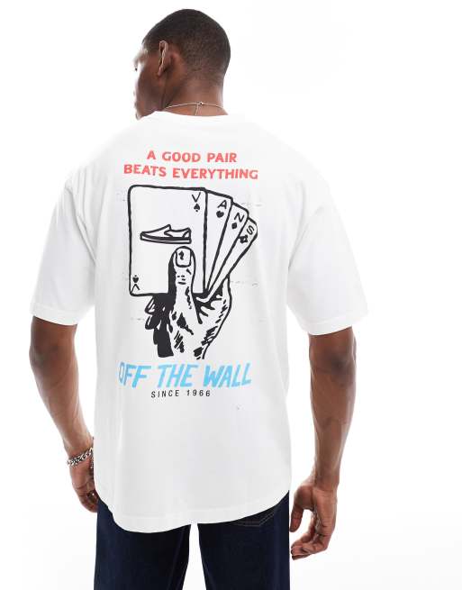 Vans - A Good Pair - Los T-shirt met losse korte mouwen in wit