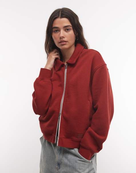 Vans Alanna fleece jack in roest/koper - view 1