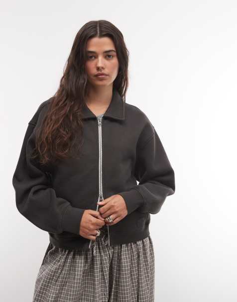 Vans Alanna fleece jacket in black - view 1