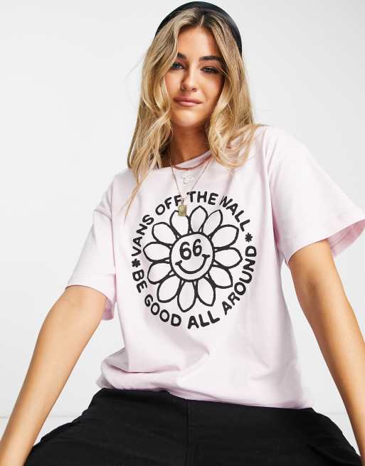 Vans - All Around - Lyserød T-shirt 