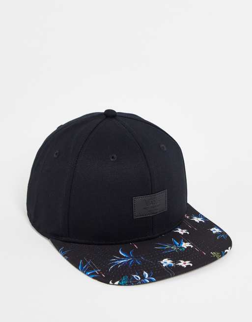 Vans - Allover It - Cappellino a fiori, colore nero