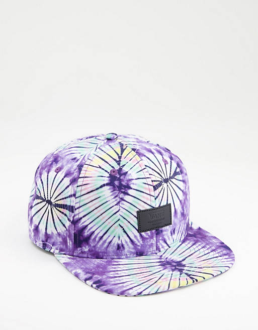  Caps & Hats/Vans Allover It tie dye cap in new age purple 