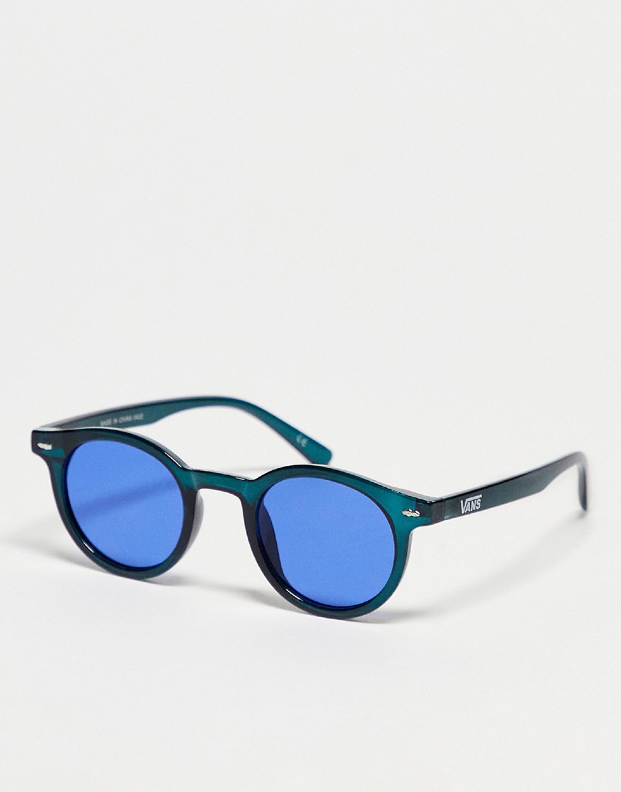 Vans Alpine rays sunglasses in deep teal blue-Green