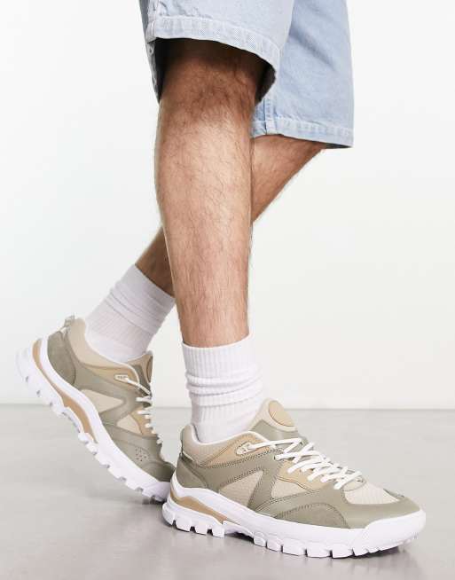 Vans AMZN trainers in beige 