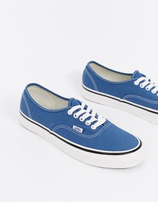 vans authentic trainers in navy