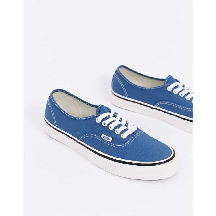 Vans authentic 138 dress hot sale blue