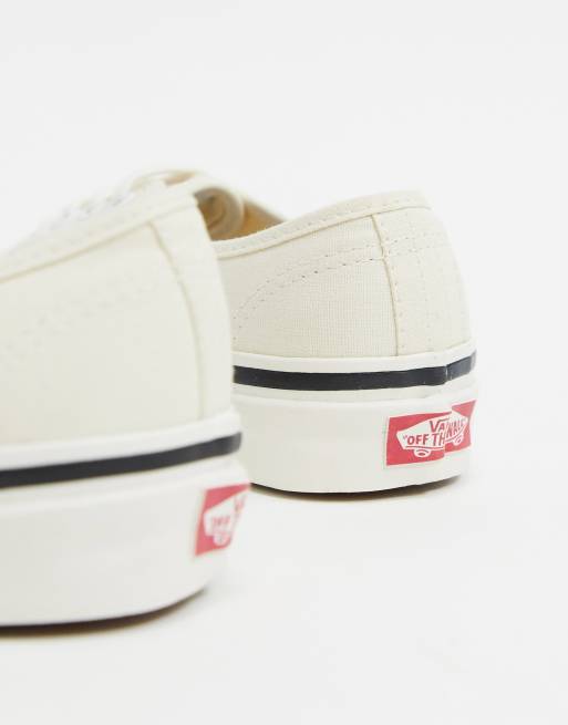 Vans authentic 44 hot sale dx classic white