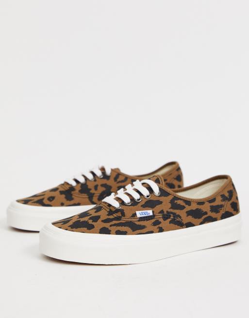 Vans with cheetah on sale fur