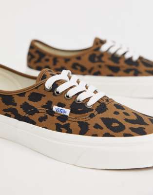 cheetah authentic vans