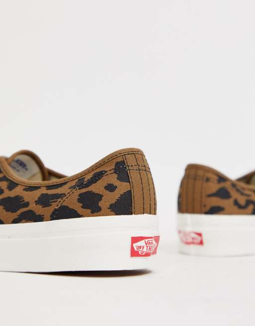 Vans leopard anaheim factory authentic 44 dx clearance shoes