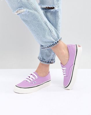 Vans Anaheim Authentic Trainers In Og Lilac | ASOS