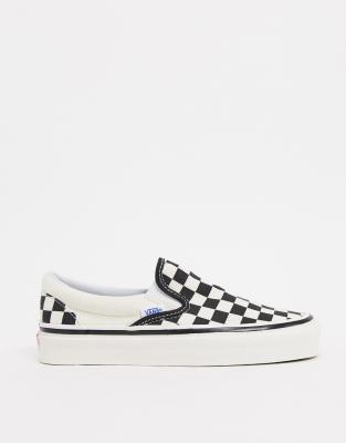 vans classic slip on 98 dx checkerboard