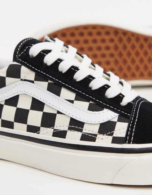 Vans anaheim old skool checkerboard outlet women's