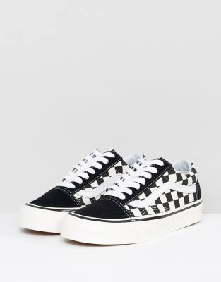 vans old skool carreaux
