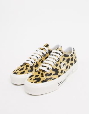 vans anaheim sid dx sneakers in leopard