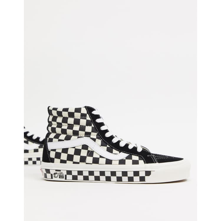 Vans slip on checkerboard on sale 38