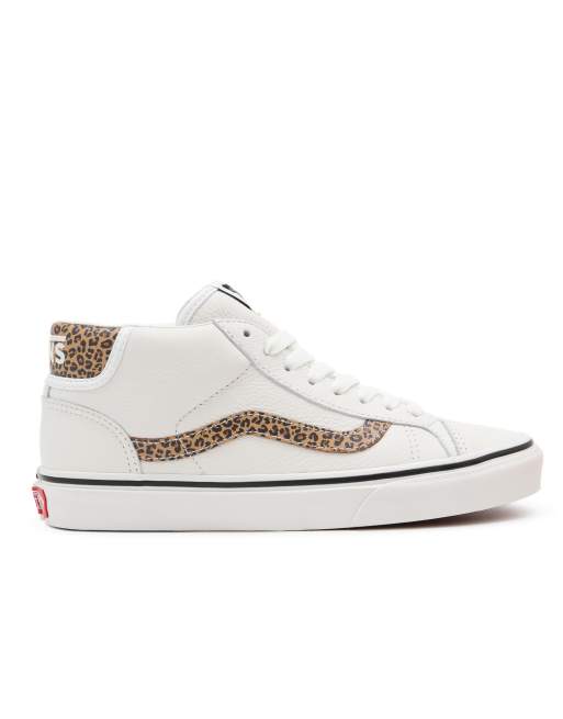 Animal Mid Skool trainers in white ASOS