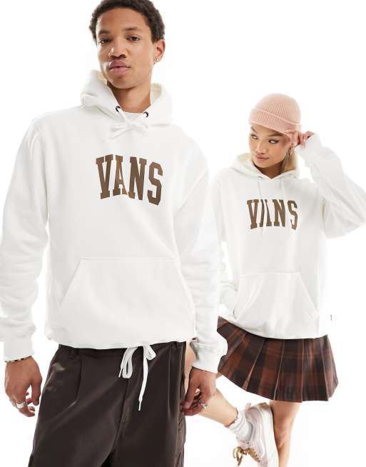 Beige cheap vans hoodie