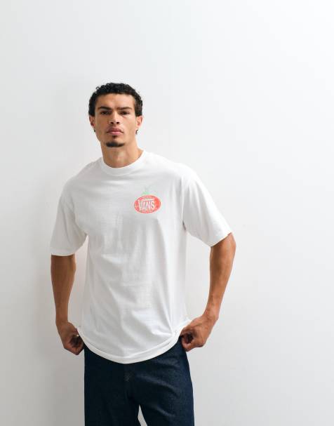 Vans - Artifacts - T-shirt bianca con stampa sul retro - view 1