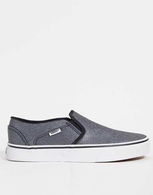 Vans store gris pailleté