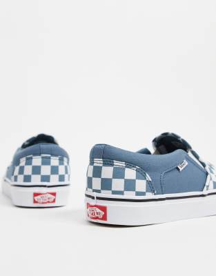 blue asher vans