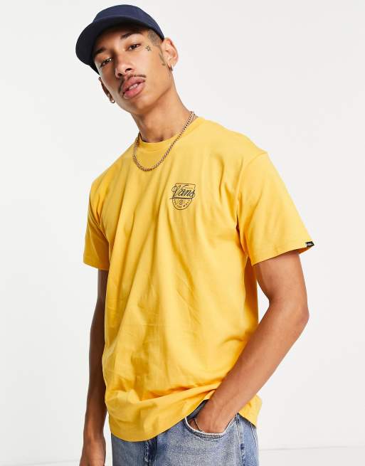 Vans cheap yellow tee