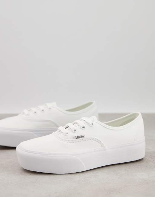 Vans Authentic – 2.0 – Vita platåsneakers