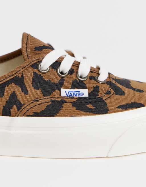 Vans authentic 44 dx hot sale anaheim factory og leopard