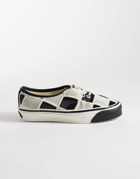 Vans Authentic - Baskets à grand motif damier - Noir - view 1