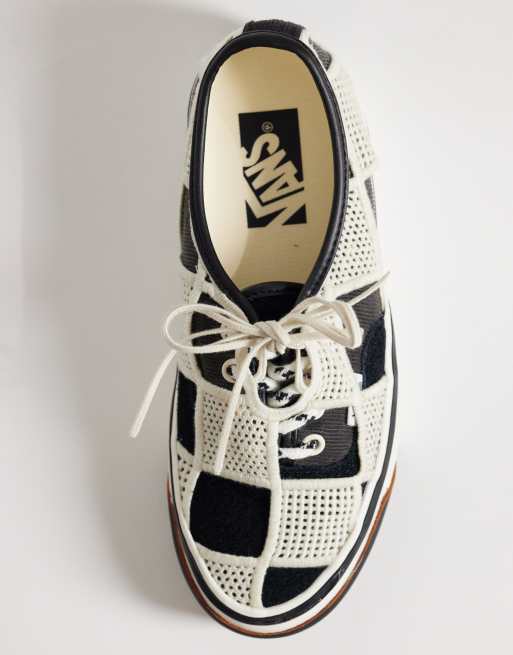 Vans Authentic - Baskets à grand motif damier - Noir, 2 de 5