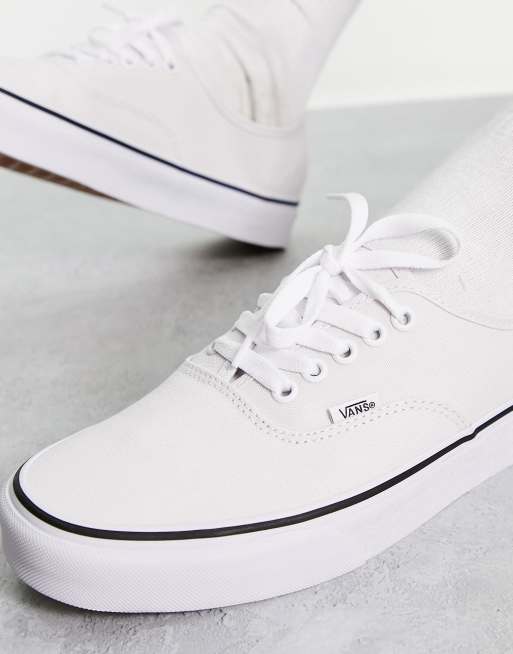 Vans authentic shop blanche pas cher