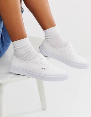 vans toute blanche