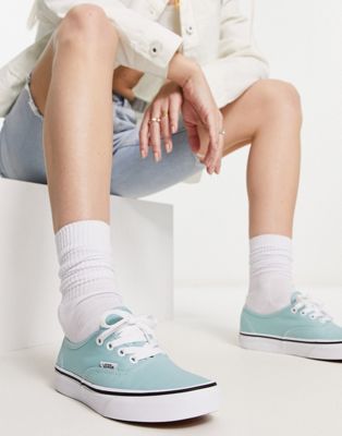 Vans authentic trainers in light blue - ASOS Price Checker