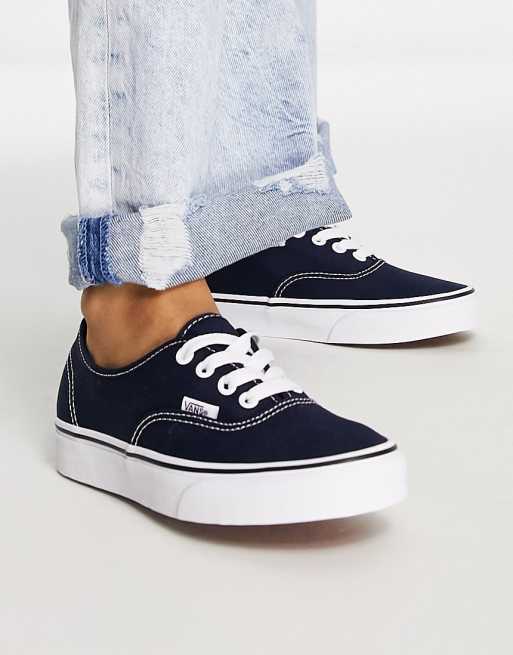 Vans bleu fonce sale