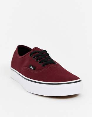 vans authentic bordeaux